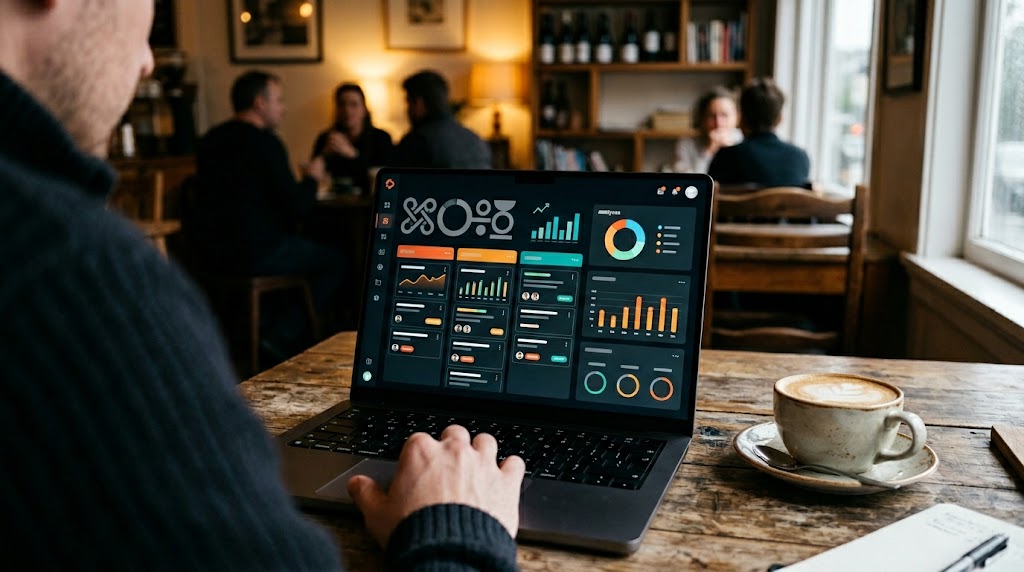 Custom CRM Dashboard Preview