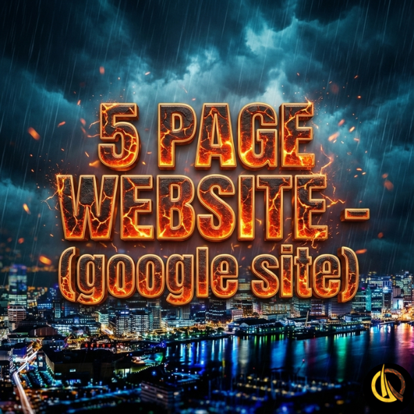 5 Page Website Asset