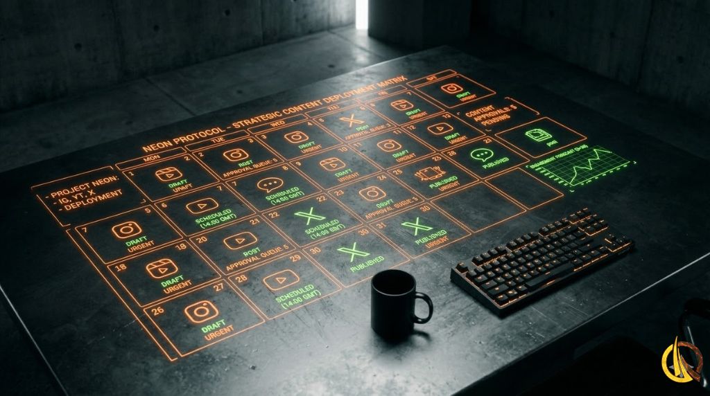 Social Media Planner Interface